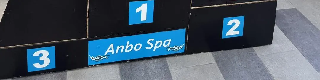 Podiumul Anbo Spa cu locurile 1, 2 și 3